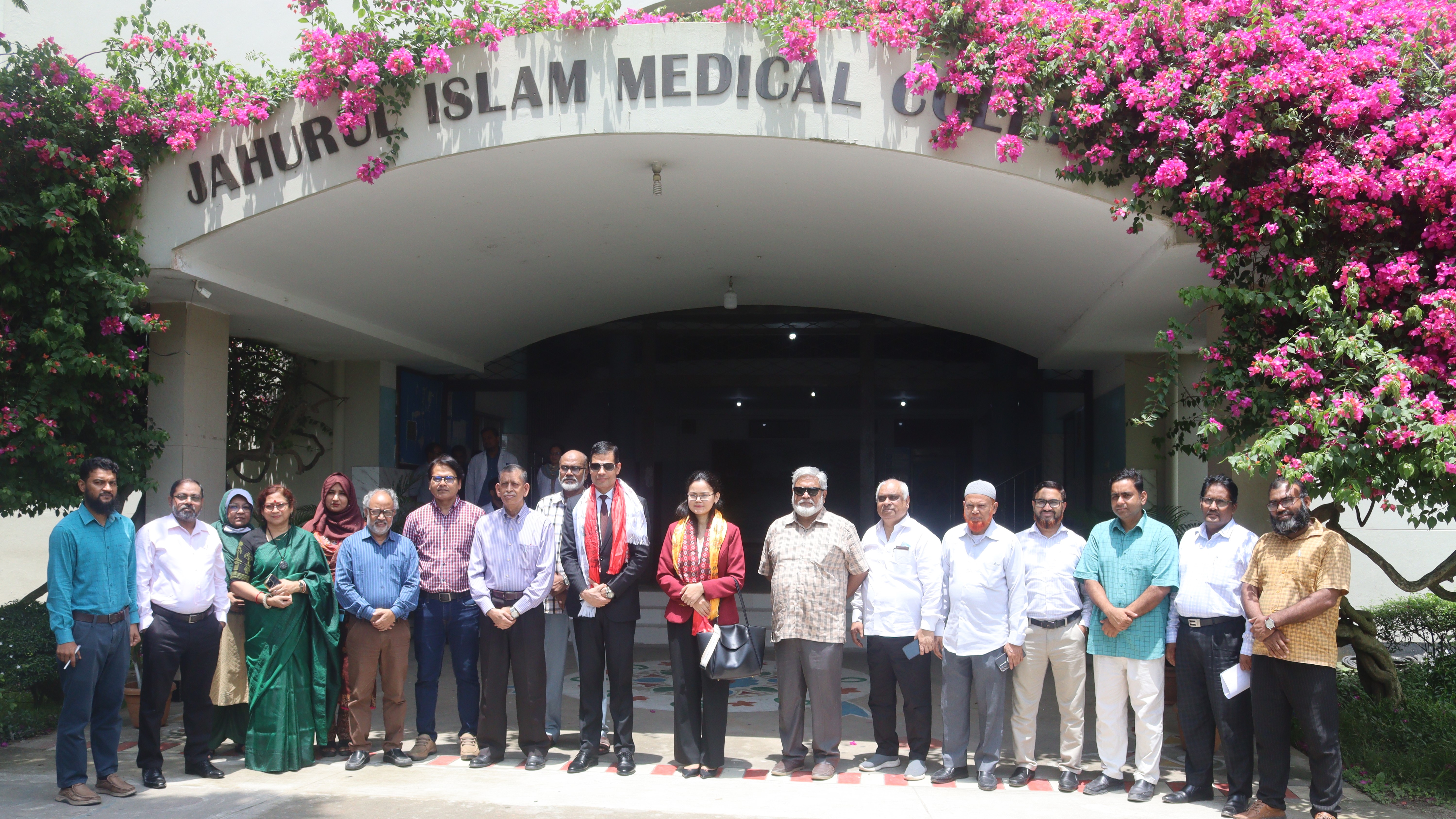 Nepal Ambassador Mr. Ghanshyam Bhandari Visit at jimc-12 July 2025